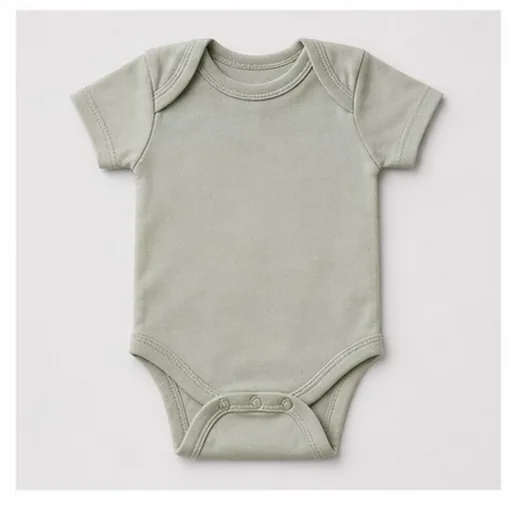 Envelope-Neck Bodysuit — 6-12 m